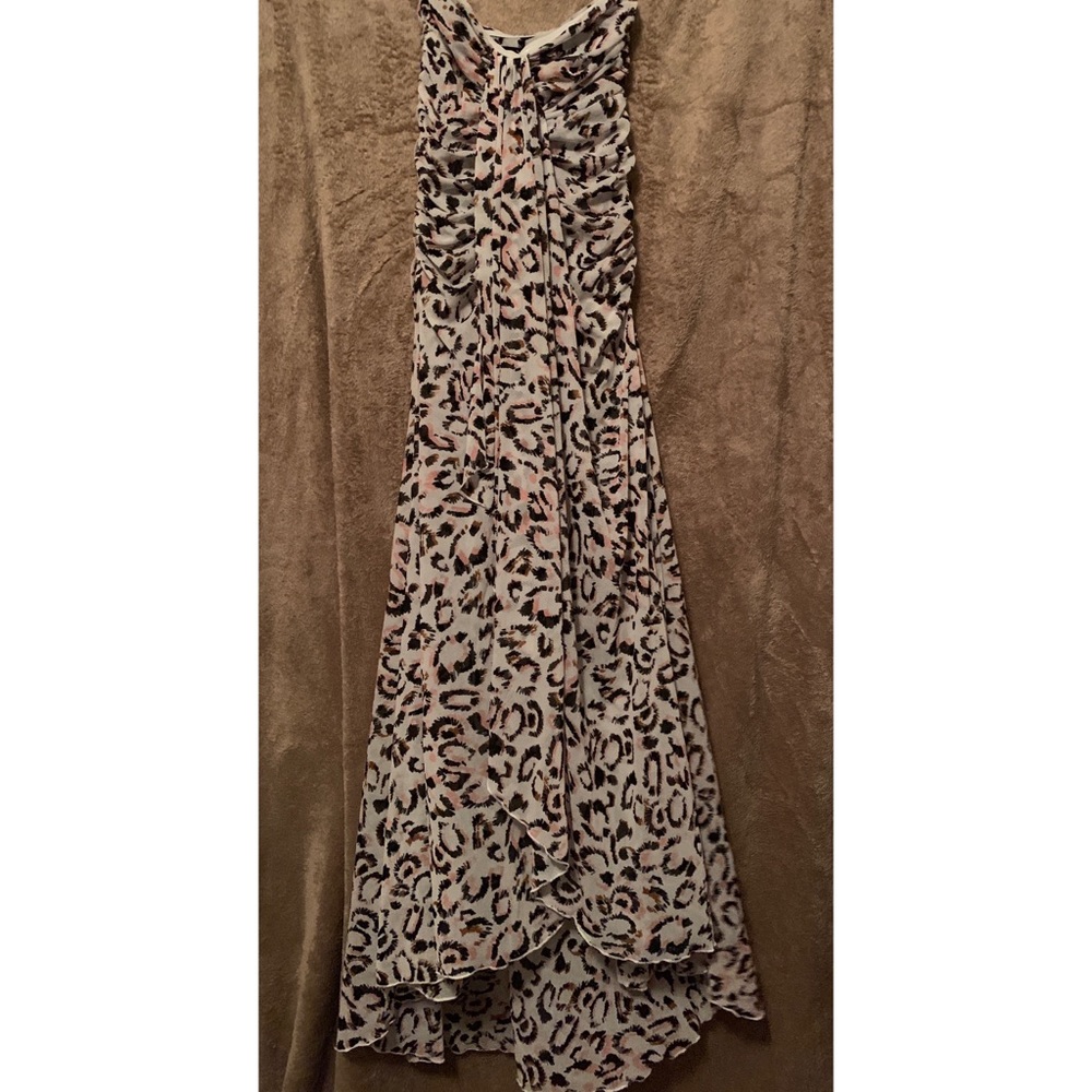 Cheetah Print Tube Dress